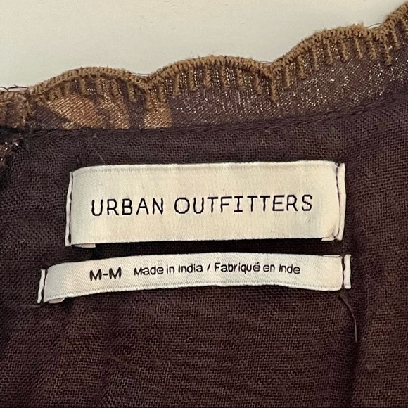 Urban Outfitters Floral Tiered Spaghetti Strap Mini Dress Size M - Picture 8 of 10